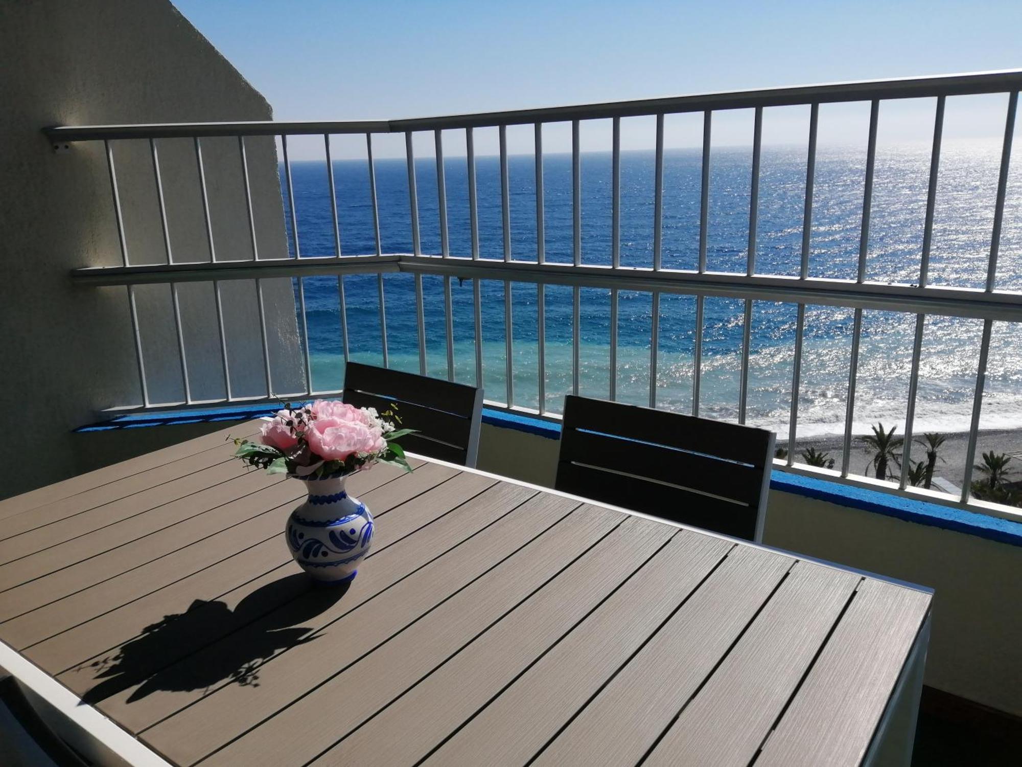 Bonito Piso En Primera Linea De Playa Almuñécar Buitenkant foto